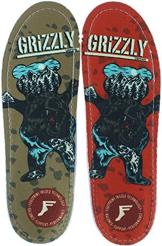 Footprint Orthotic Insoles Kingfoam Orthotic Grizzly Custom Orthotics Insoles - 12/12.5