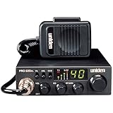 Uniden PRO520XL Pro Series 40-Channel CB Radio. Compact Design. ANL Switch and PA/CB Switch. 7 Watts of Audio Output and Inst