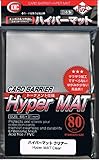 2X 80ct Packs KMC Hyper Matte CLEAR Sleeves Fits Standard Size MTG, Magic, Pokemon etc... (1 Pack)