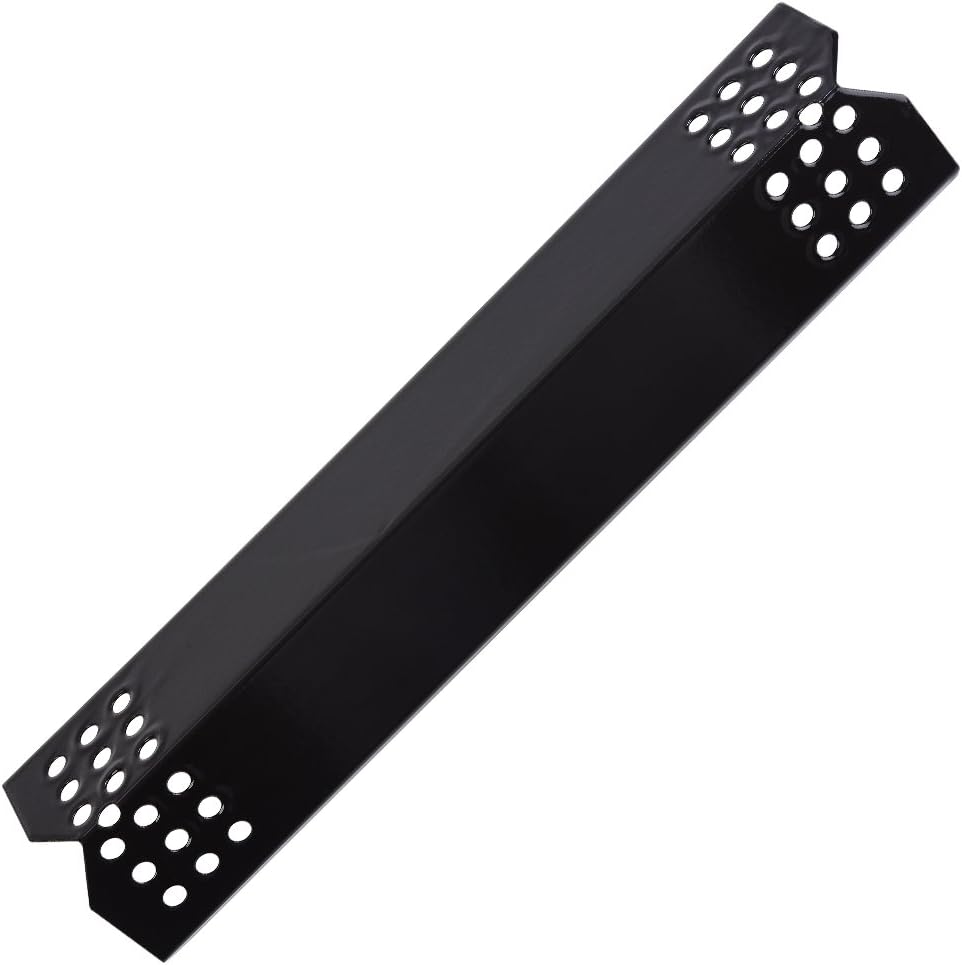 SHINESTAR Grill Flame Tamers for Nexgrill 720-0783E 720-0830H 720-0896 720-0896B 720-0898 720 0896C, Grillmaster 720-0697, 14 9/16 inch Porcelain Steel Heat Plate Shields Replacement Parts : Garden & Outdoor