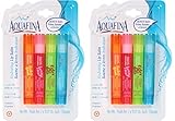 Aquafina Hydrating Lip Balm (2) 4packs Total of 8 Sticks Lip Ointment Healing Therapy for Dry Lips