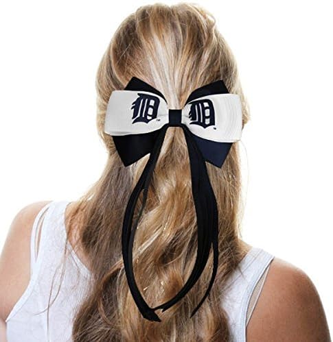 Detroit Tigers Streamer Bow Barrette
