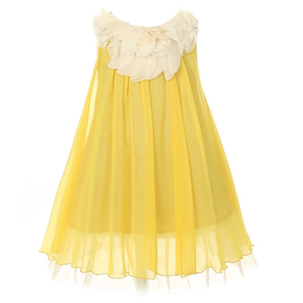 yellow dress 2t