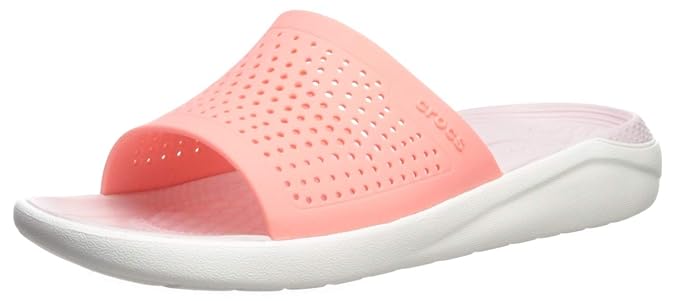 crocs Unisex-Erwachsene Literide Slide U Dusch-& Badeschuhe, Schwarz, 41_EU