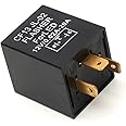 3 Pin Turn Signal Flasher Relay, Fits LED Electronic Turn Signal & Hazard Warning, Perfect 12V Replacement