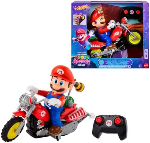 Mario Wheelie Motocross RC, ferngesteuertes Motorrad