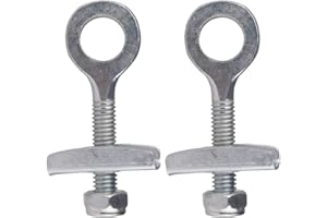 for Bicycle Chain Tensioner Adjuster Set for Single Speed, Fixie, for, Folding for Bike, Rear Dropout C Steel for Bike Chain 
