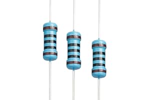 EDGELEC 100pcs 100 ohm Resistor 1W, 1 Watt ±1% Tolerance Metal Film Fixed Resistor, Multiple Values of Resistance Optional