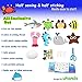 TESMAINS Ocean Animals Kids Educational Crafts Sewing Kit for 6 to 12 Years Old -8 Animals