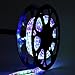 DELight 50ft RGBY 2 Wire LED Rope Light Indoor Outdoor Home Holiday Valentines Disco Restaurant Cafe Decoration