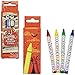 Juvale Halloween Crayons Bulk - 30-Pack, 4-Color Mummy-Themed - Halloween Party Favors & Trick-or-Treat Supplies - Mini Crayon Packs for Kids & School Supplies