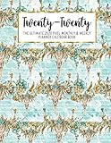 Twenty-Twenty The Ultimate 2020 Pixel Monthly & Weekly Planner Calendar Book: Tribal Boho Native American Indian Bohemian | 13 Month | December 2019 - ... | Work | School | Mom | Bridesmaid Gift by 2020 Planner Queen