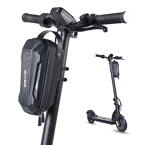 CHICLEW Electric Scooter Storage Bag - Large Capacity Handlebar Bag, Waterproof, Quick Release, Ninebot Compatible
