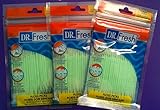3 pk x (100 ct each) 300 Total Soft Bristle Dental Floss Picks, Interdental Brush, Toothpicks, Flexible Deep Clean