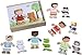 HABA Children of the World - 36 Piece Mix and Match Multi-Cultural Puzzle with Wooden Storage Box