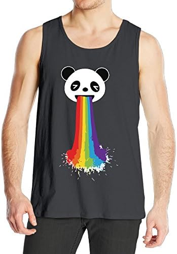 Gay Panda LGBT Pride Rainbow Mens' Tank Top Shirt