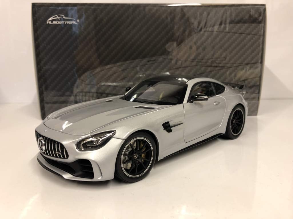 Almost Real Mercedes AMG GT R Silver 2017 1:18 Scale 820702