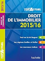 Droit de l'immobilier, 2015-16