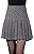 chouyatou Women's Casual Plaid High Waist A-Line Pleated Skirt