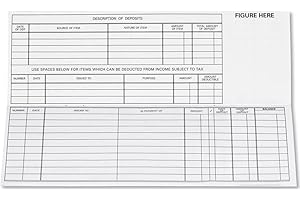 EGPCHECKS Register for Traveller Checks (1 Pack of 5 Registers)