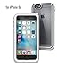 Catalyst iPhone 6s Case, Waterproof, Shock Proof, Drop Proof for Apple iPhone 6s with High Touch Sensitivity ID (White & Mist Gray)
