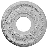 Ekena Millwork CM11HE 11 7/8-Inch OD x 3 5/8-Inch ID x 7/8-Inch Helene Ceiling Medallion
