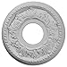 Ekena Millwork CM11HE Ceiling Medallion Primed