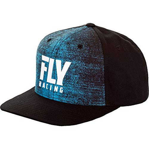 Fly Racing Noiz Mens Flexfit Snapback Hats - Black/Teal