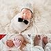 Aniwon Newborn Photography Props, Baby Photo Props Long Ripple Wraps Blanket Wraps for Baby Boys Girls