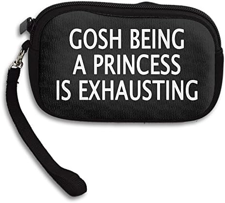Gosh Being A Princess Is Exhausting Women's Clutch Makeup Bags Coin Cellphone Purses Wallet Pouches