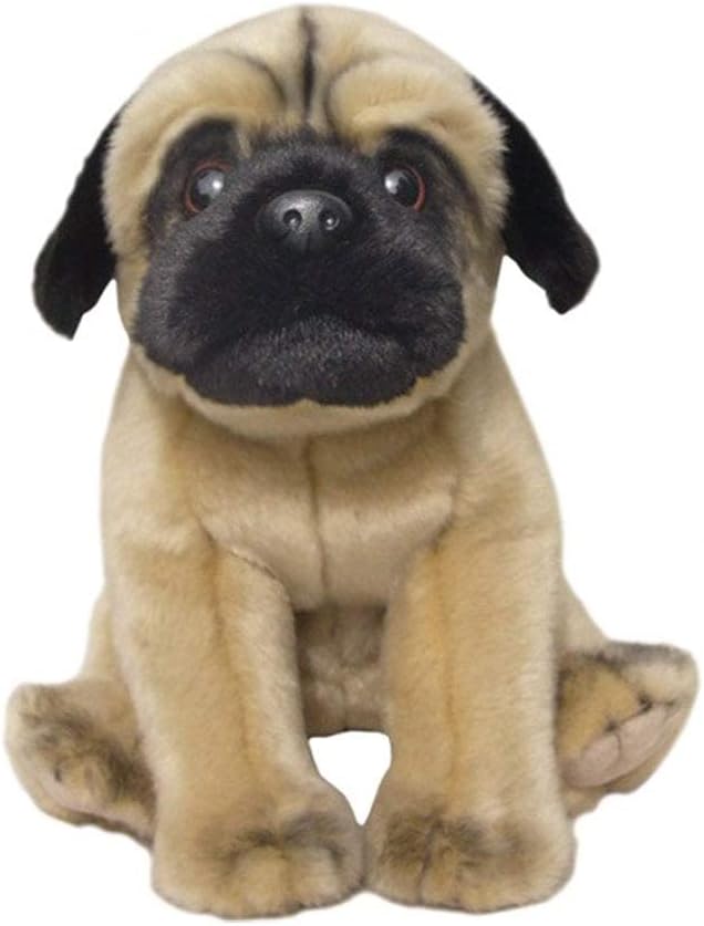 Faithful Friends Pug Dog floppy soft cuddly toy 12 inch
