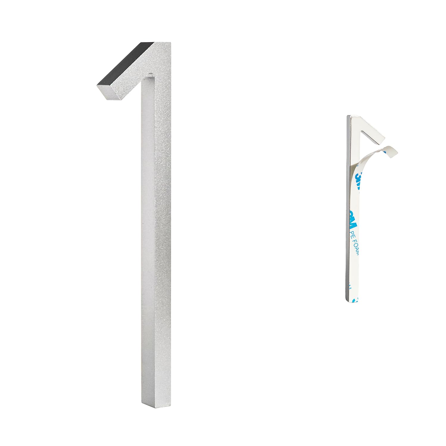 YWONOBS Door Numbers, 5 Inches 3D Self Adhesive