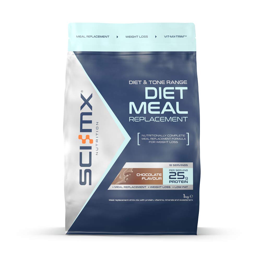 SCI-MX Nutrition Diet Meal Replacement, Protein Powder Meal Shake, 1 kg, Chocolate, 18 Servings