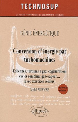 Conversion d'énergie par turbomachines