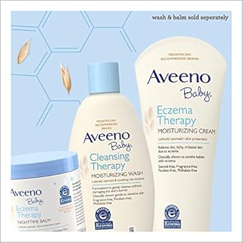 aveeno eczema therapy night balm