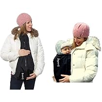 fleece maternity jacket