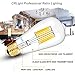 CRLight 10W Dimmable LED Edison Bulb 100W Equivalent 1000Lumen 3000K Soft White, E26 Medium Base ST64 Antique LED Filament Light Bulbs, Smooth Dimming Version, 2 Pack