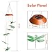 xxschy LED Solar Dragonfly Wind Chimes Outdoor - Waterproof Solar Powered LED Changing Light Color Six Dragonflies Mobile Romantic Wind-Bell for Home, Party, Festival Decor, Night Garden Decoration