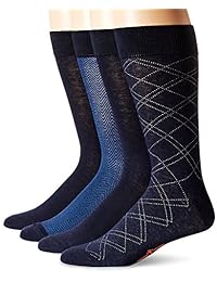 Dockers Calcetines de vestir para hombre, 4 unidades