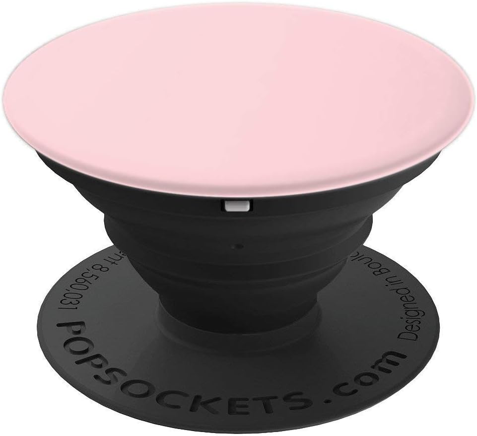 Light Pink Phone Popper - Solid Color PopSockets PopGrip: Swappable Grip for Phones & Tablets