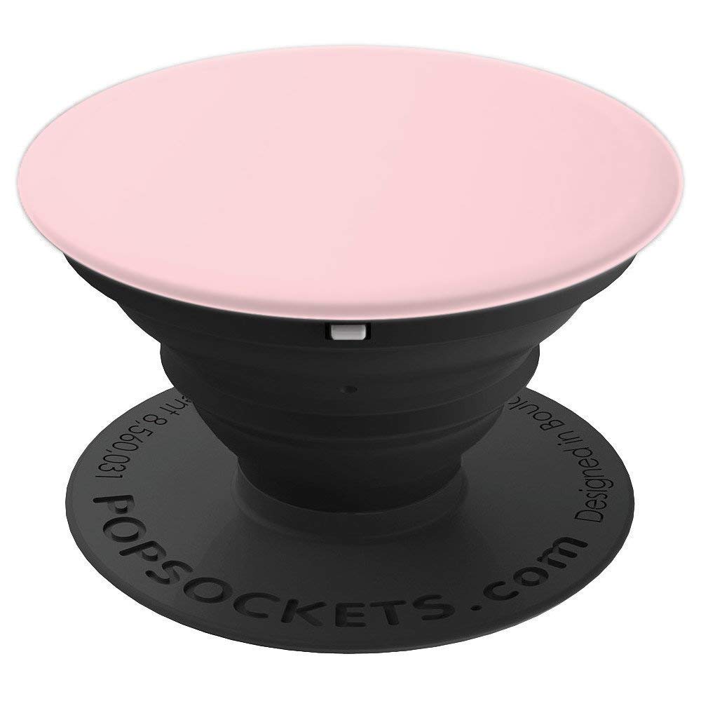 Light Pink Phone Popper - Solid Color PopSockets PopGrip: Swappable Grip for Phones & Tablets