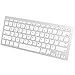 JETech 2156- Universal Bluetooth Wireless Keyboard, Portable, White