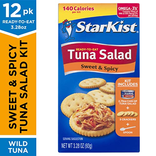 StarKist ReadytoEat Tuna Salad Kit, Sweet & Spicy, 3.28 Oz, Pack of 12 Pricepulse