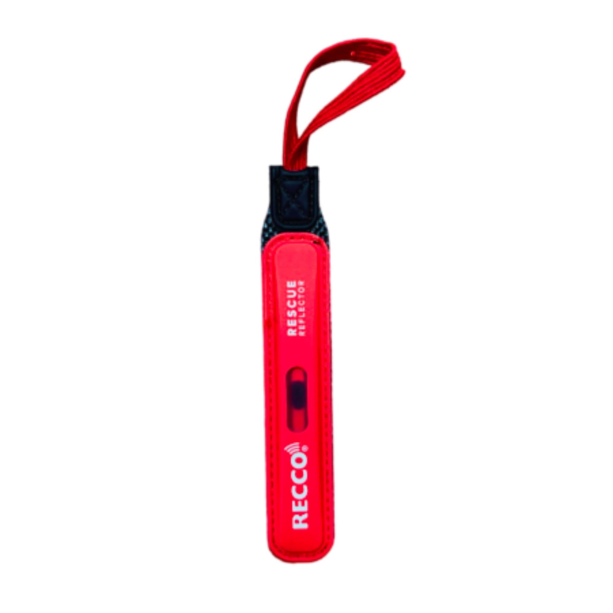 RECCO /Rescue reflector for backpacks/red