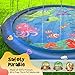Vmini Sprinkler for Kids, Splash Pad, and Wading Pool for Learning - Children's Sprinkler Pool, 68'' Inflatable Water Toys Outdoor Swimming Pool for Babies and Toddlers