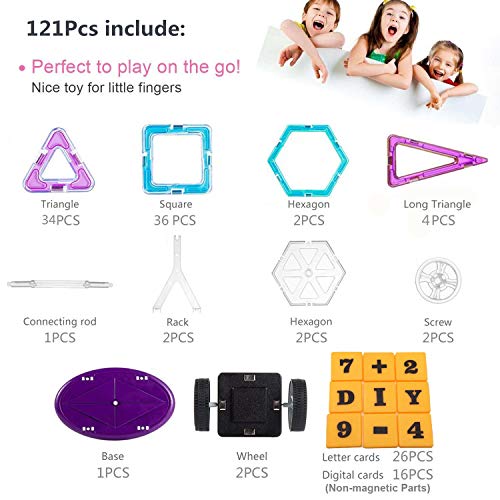 4 CONDIKS+Magnetic+Building+Magnets+Including