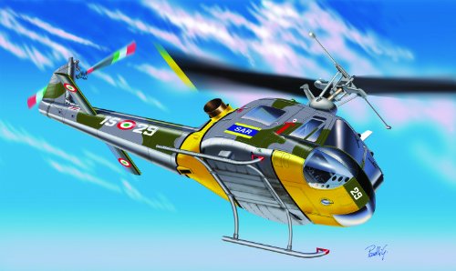 Italeri AB 204 B/UH-1 F Model Kit