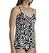 Miraclesuit Women's Hard To Be Leaf Love Knot Underwire Tankini Top