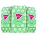 (Coconut Lime, Pack of 3 Wipes) - SweetSpot Labs Natural, pH Balanced, Personal Gentle Body Wipes, Coconut Lime, 30 Count (Pack of 3) Dermatologist & Gynaecologist Tested