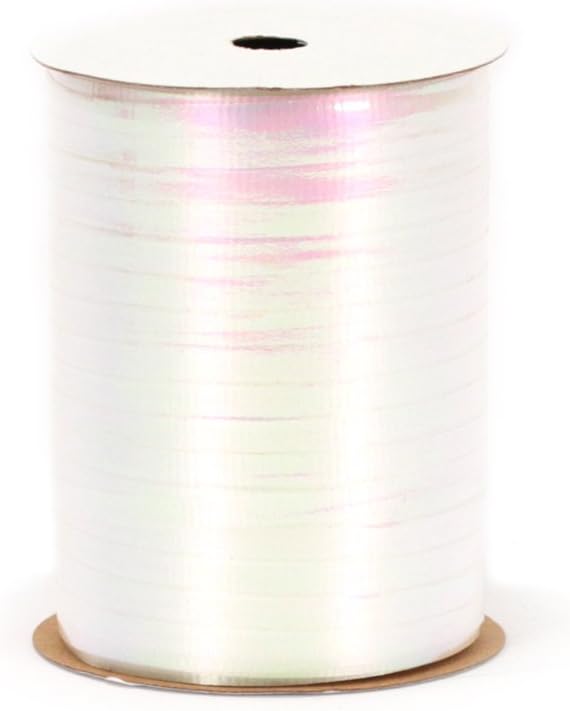 Berwick RC15 01 Crimped Iridescent Curling Ribbon, 3/16-Inch Wide by 100-Yard Spool, White: Arts, Crafts & Sewing